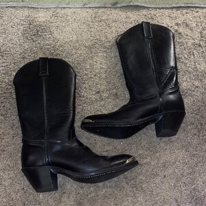 DOUBLE H Cowboy Boots Men’s Size 9 Made in the USA Oil Resistant Boots